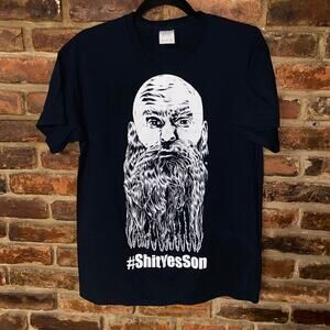 Five Finger Death Punch Chris Kael #ShitYesSon Black Short Sleeve T-Shirt Medium
